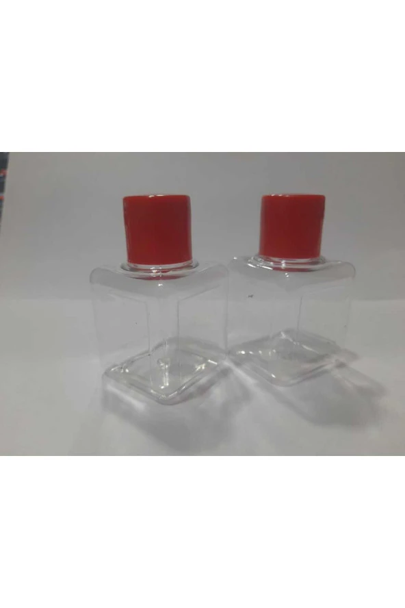 Kırmızı Kapaklı Mini Şampuan Şişesi .otel Tipi .kuaför Şişesi. Duş Jeli .35 Cc. Seyahat Boy .50 Adet - Resim 3