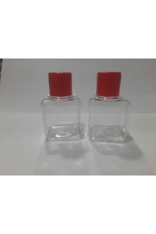 Kırmızı Kapaklı Mini Şampuan Şişesi .otel Tipi .kuaför Şişesi. Duş Jeli .35 Cc. Seyahat Boy .50 Adet - Resim 4