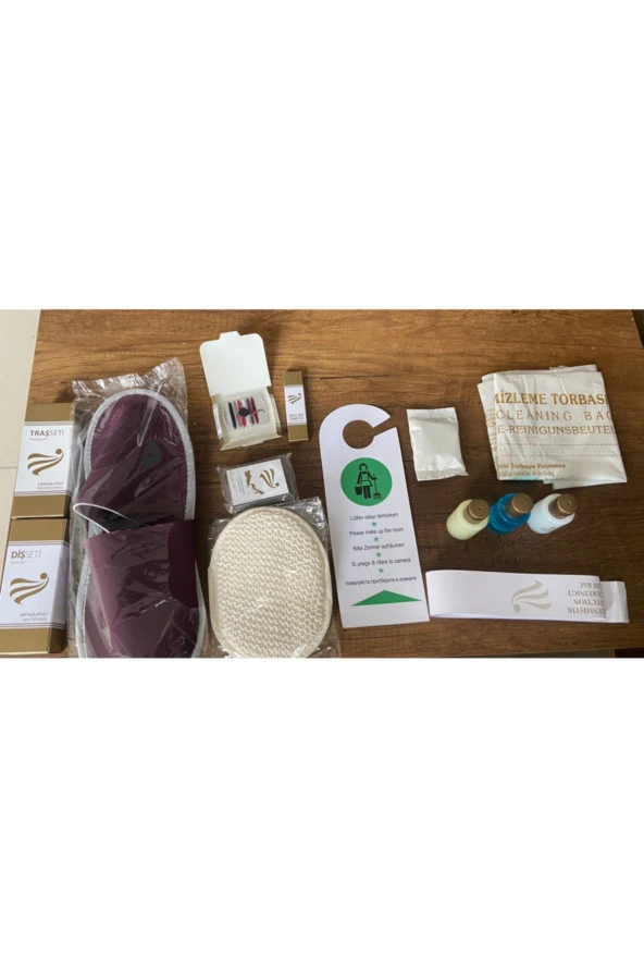 Spa Tek Kullanımlık Otel Ve Kamp Seti 10 Adet - Resim 2