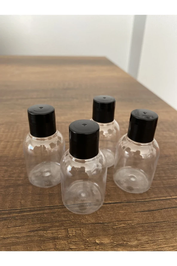 500 Adet Kapaklı Boş Şişe 35 Ml Dekoratif Şampuan Şişesi - 2