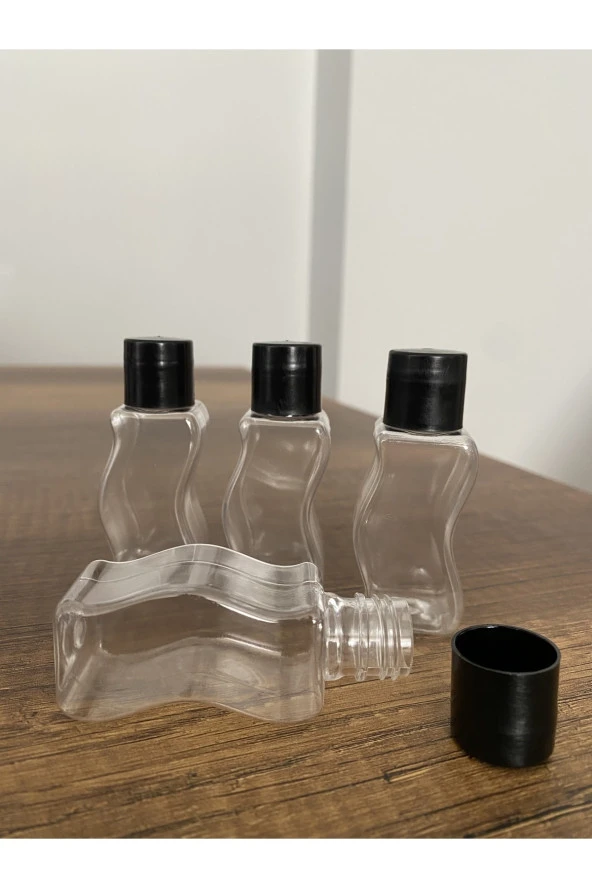 1000 Kapaklı Boş Şişe 30 ml Dekoratif Şampuan Şişesi Us-06 - 3