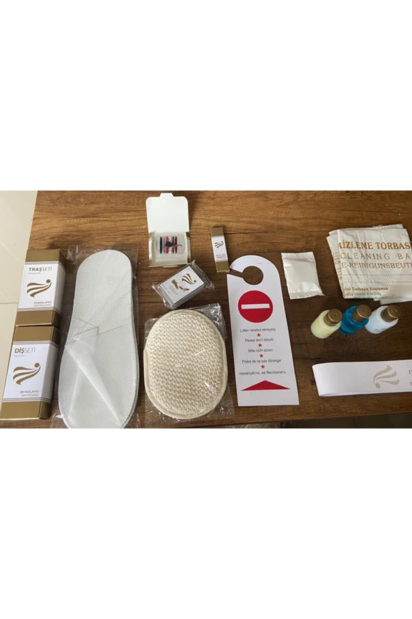 Tek Kullanımlık Otel Ve Kamp Seti 20 Adet - Resim 2