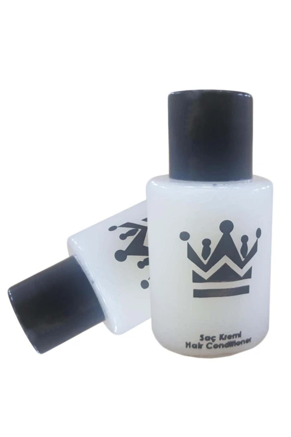 100 Adet Saç Kremi Standart Otel Tipi Mini 30 Ml Silindir Şişe Tek Kullanımlık Kullan At
