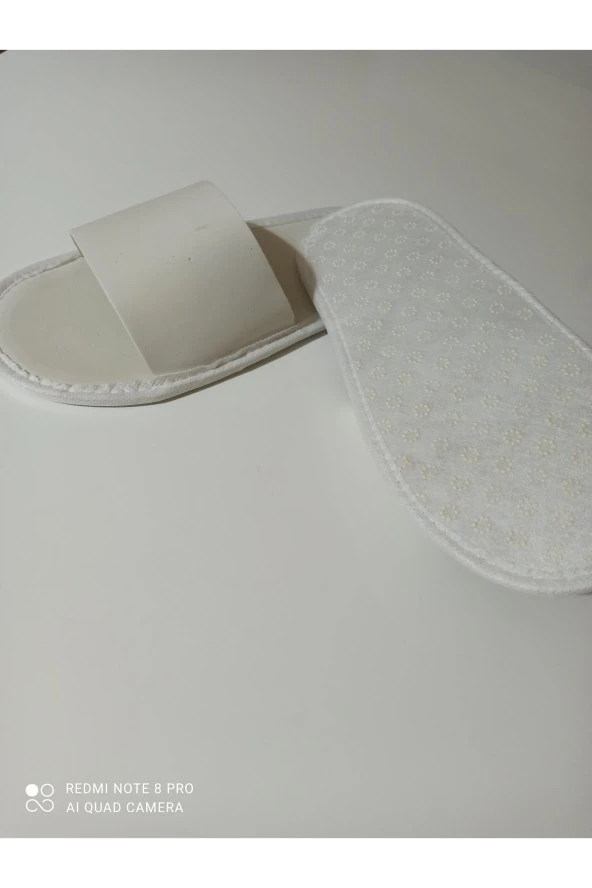 100 Çift Kaymaz Taban Otel Terliği,otel Terliği,tek Kullanimlik - Resim 3