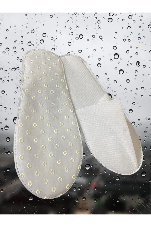 Otel Terliği Kaymaz Tabanlı Tela Terlik 250 Adet ürün görseli