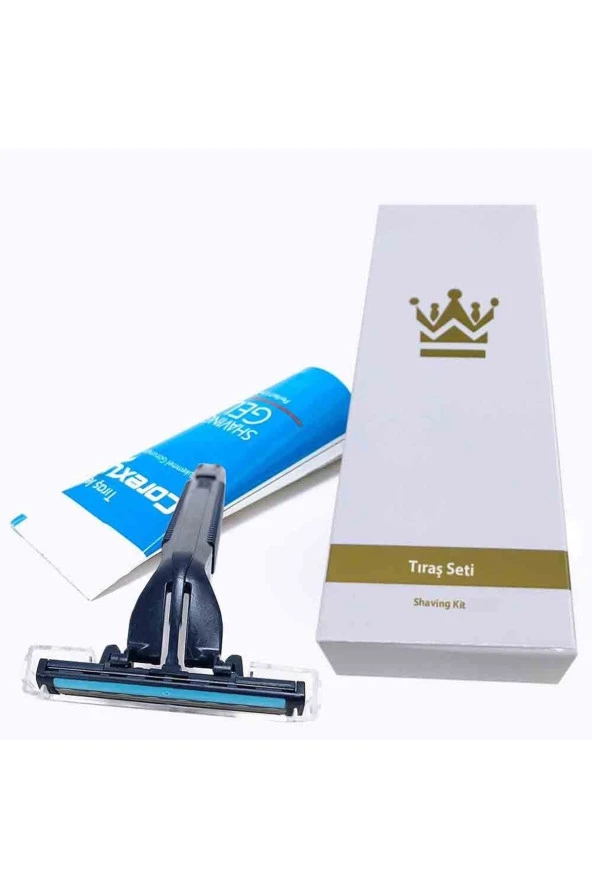 200 Adet Otel Seyahat Tipi Buklet Tıraş Seti Kutulu ürün görseli