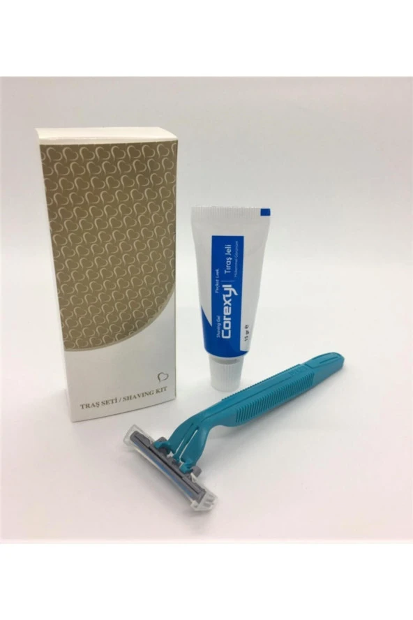 Otel Tipi Tıraş Seti 1 Koli 200 Adet ürün görseli