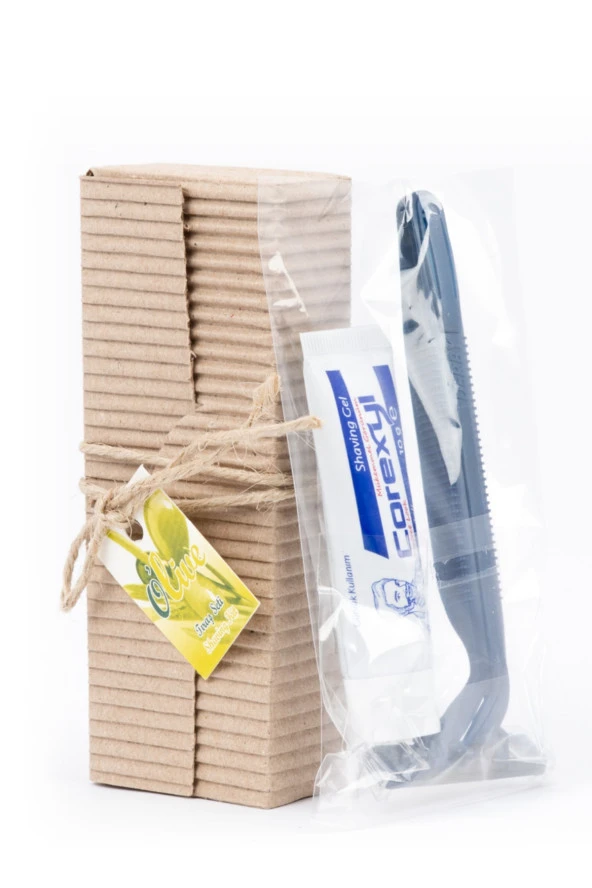 O'live Otel Buklet Tıraş Seti (TIRAŞ BIÇAĞI TIRAŞ KÖPÜĞÜ) 200 Adet - Resim 2