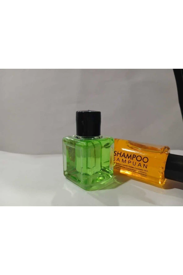 300 ADET ŞAMPUAN. 30 ML SİLİNDİR ŞİŞE. MİNİ ŞAMPUAN. BUKLET OTEL MALZEMELERİ SEYAHAT BOY . - Resim 2