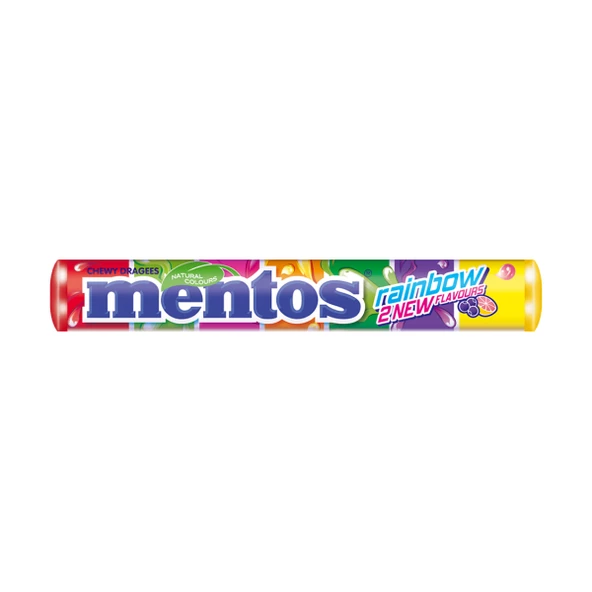 Mentos Rainbow Şeker 37,5 gr 20 Adet - 2