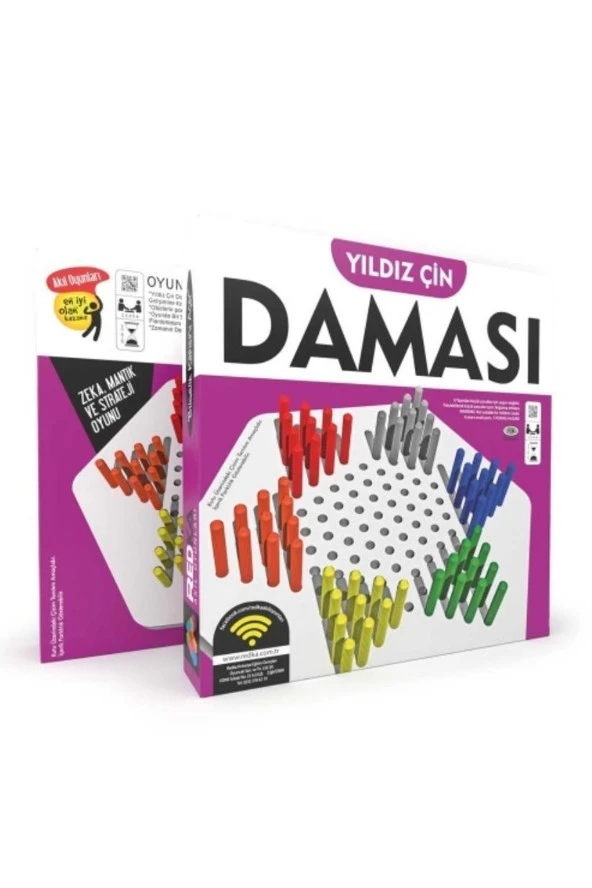 Redka Yıldız Çin Daması Strateji Oyunu (Akıl Oyunları)