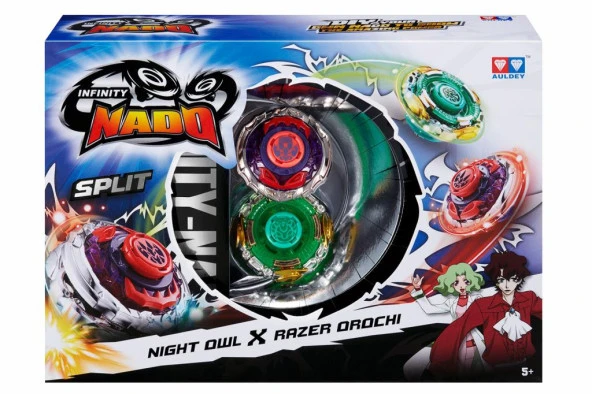 Infinity Nado Split Metal 2´li Set Night Owl Razer Orochi