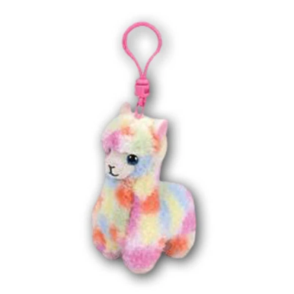 Ty Beanie Boos Peluş Renkli Lama Anahtarlık Lola - 2