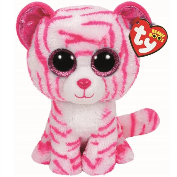 TY Asia Pembe Kaplan Peluş 25 cm