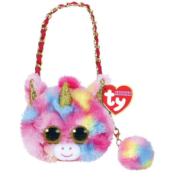 TY Fashion Peluş Çanta Unicorn Fantasia