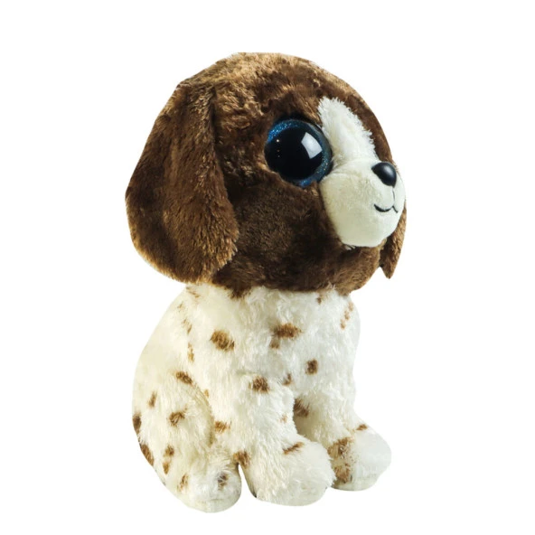 TY Beanie Boos Kahverengi Benekli Peluş Köpek Muddles 15 cm - 3