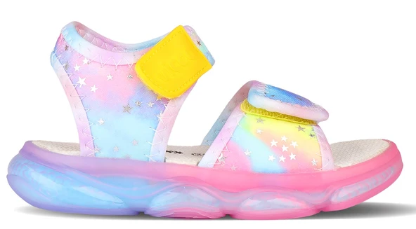 Vicco Nia Ortopedik Işıklı Çocuk Sandalet - Resim 12