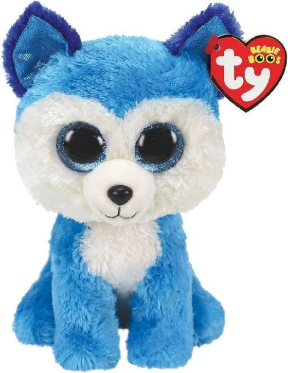 Ty Beanie Babies Mavi Husky Peluş Köpek Prince 15 cm - 2
