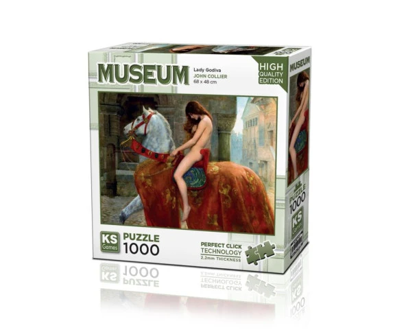 KS Puzzle 1000 Parça Museum Lady Godiva