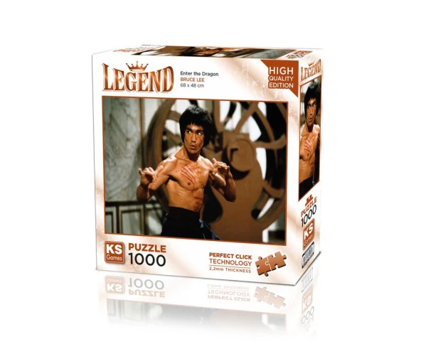 KS Puzzle 1000 Parça Legend Enter the Dragon Bruce Lee