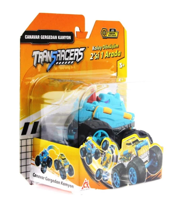 Transracers Dönüşen Araçlar Canavar Gergedan / Kamyon - 2