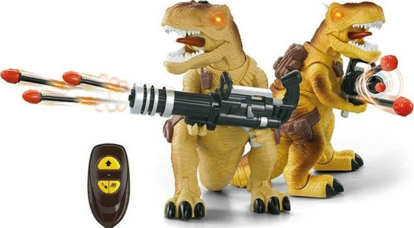 Uzaktan Kumandalı Füze Atan Dinozor T-Rex - 3