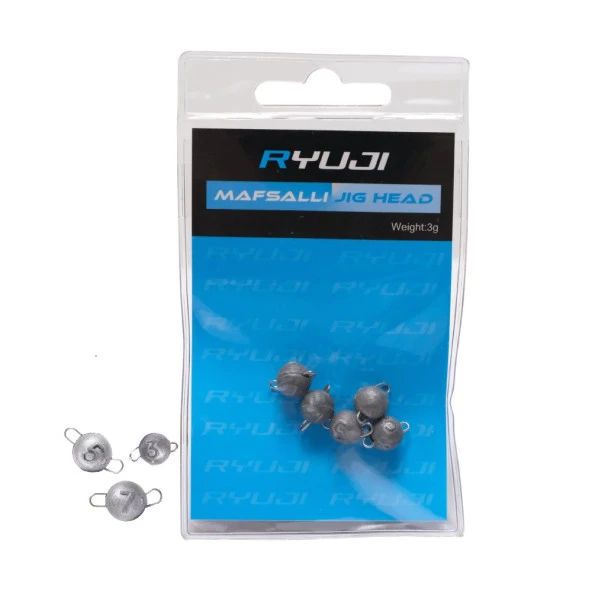 Ryuji Mafsallı Jig Head Zoka 3GR (5 Adet)