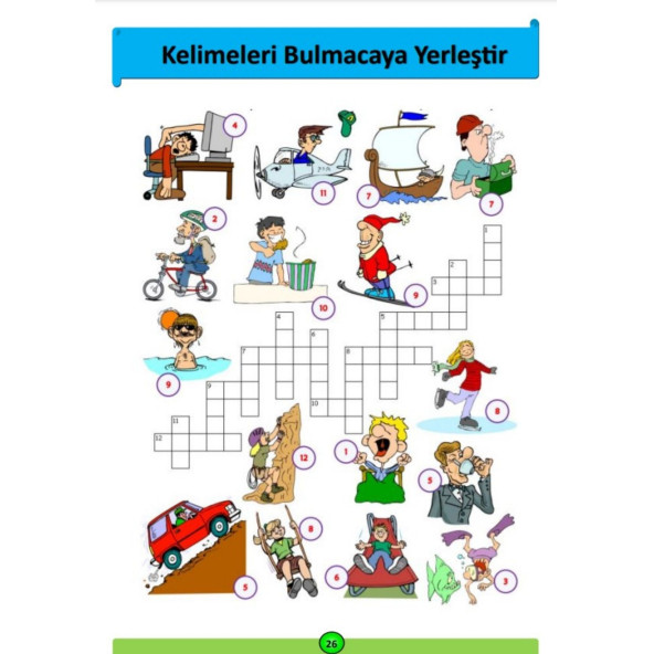 Herkese İngilizce Öğreten Eğitim Seti (5000 Sayfa) - 5