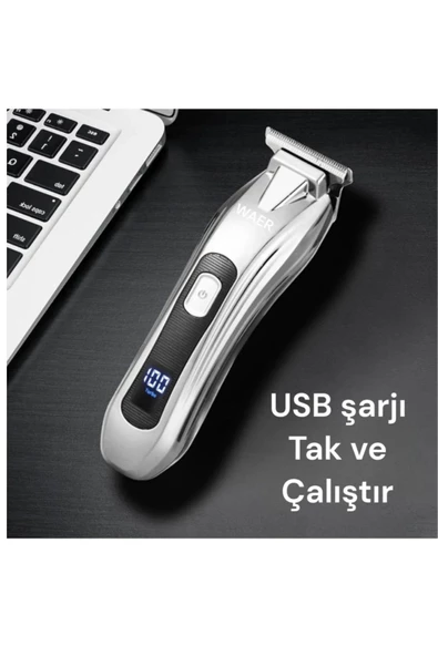 Profesyonel Kullanıma Uygun Saç Ve Sakal Kesme Makinesi Wa-2036 - 6