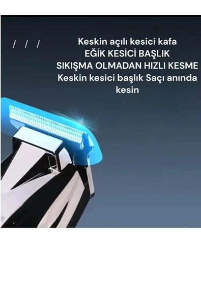Profesyonel Kullanıma Uygun Saç Ve Sakal Kesme Makinesi Wa-2036 - 7