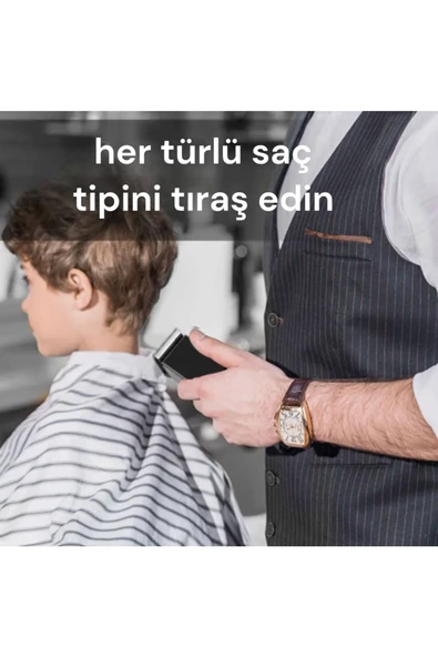 Saç Sakal Kaş Ense Ve Vücut Tıraş Makinası - 7