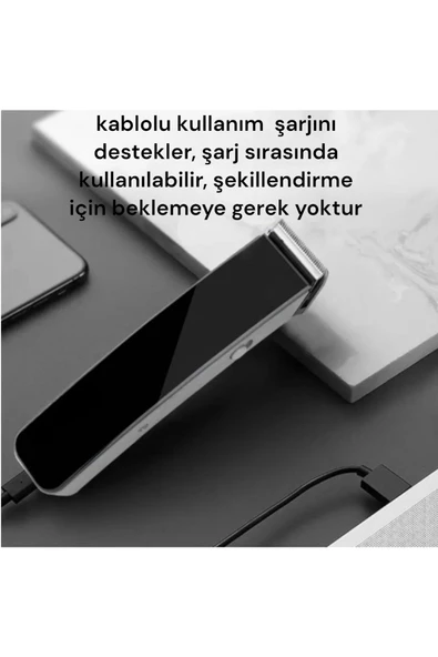 Saç Sakal Kaş Ense Ve Vücut Tıraş Makinası - 5