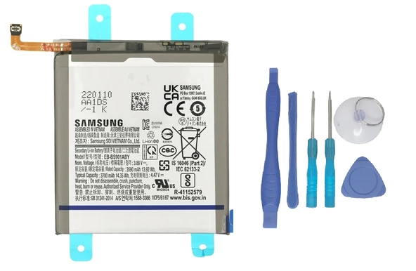 Samsung Galaxy S22 - SM-S901 Batarya Pil Sıfır Orijinal + TAMİR SETİ