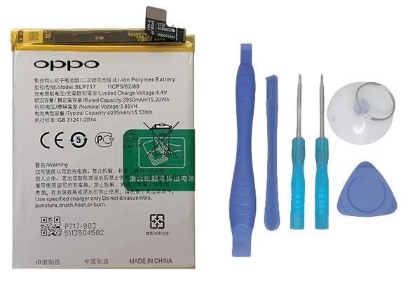 Oppo Reno - BLP 701 Batarya Pil Sıfır Orijinal + TAMİR SETİ