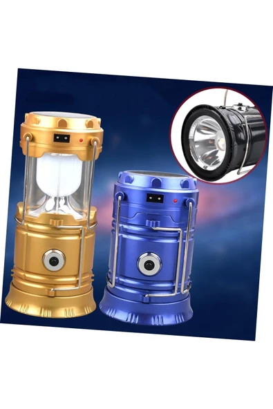 çok fonksiyonlu usb çıkışlı güneş enerjili el feneri