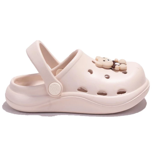 Dagoster DJA75-CRS01 Bej Ortopedik Günlük Erkek Çocuk Cross Spor Terlik - Resim 2