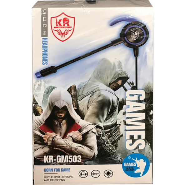 Karler KR-GM503 Mikrofonlu Kulak Içi Oyuncu Kulaklığı - 3