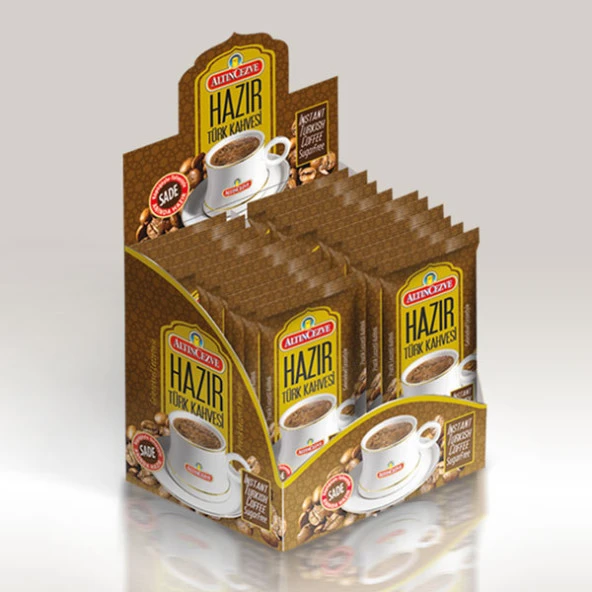 Altıncezve Hazır Türk Kahvesi Sade (20 Adet x 7 Gr) x 20 Paket - Resim 2
