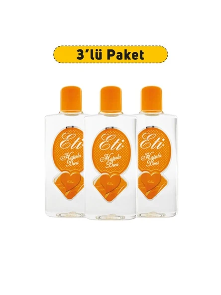 Eti Hatırla Beni Kolonya Yellow 3'lü Paket Set