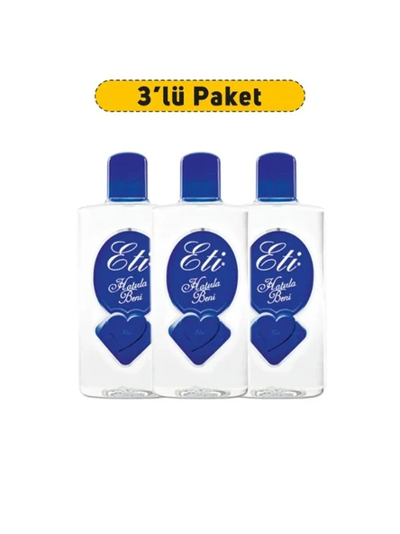 Eti Hatırla Beni Kolonya Blue 3'lü Paket Set