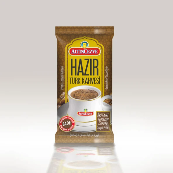 Altıncezve Hazır Türk Kahvesi Sade (20 Adet x 7 Gr) x 3 Paket - 3