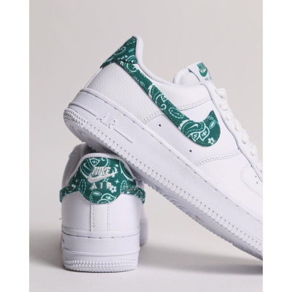 Nike Air Force 1 '07 Paisley Green White CZ0270-101 - 3