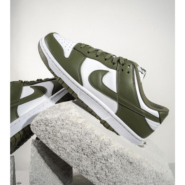 Nike Dunk Low Medium Olive DD1503-120 Spor Ayakkabı - 3