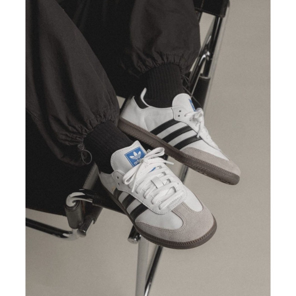 Adidas Samba Black White - 2