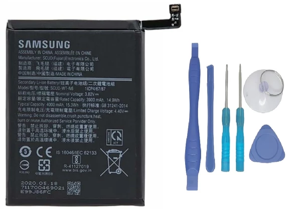 Samsung Galaxy A10S - SM-A107 Batarya Pil Sıfır Orijinal + TAMİR SETİ - 1