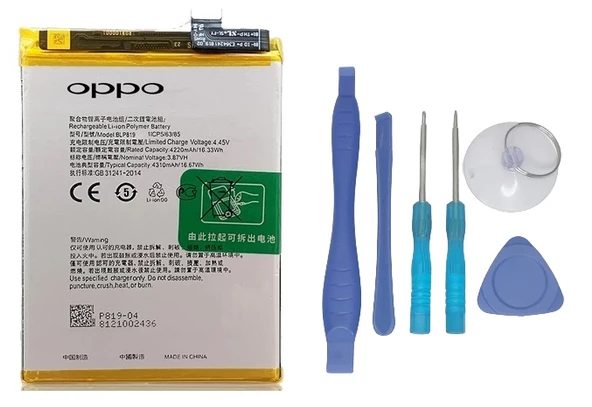 Oppo Reno 6z - BLP839 - Batarya Pil Sıfır Orijinal + TAMİR SETİ - 1