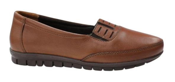 Polaris 103404 Comfort Hakiki Deri Kadın Ayakkabı - Resim 4