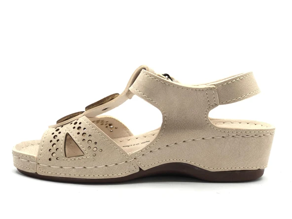 Aryan 09-268 Dr.Tavsiyeli Ortapedik Kadın Terlik Sandalet - 3