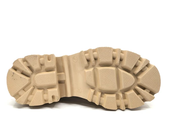 Feles Sarı Toka Detaylı Oxford Günlük Loafer Kadın Ayakkabı - Resim 12