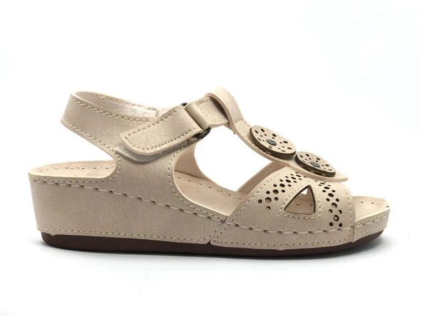 Aryan 09-268 Dr.Tavsiyeli Ortapedik Kadın Terlik Sandalet - 2